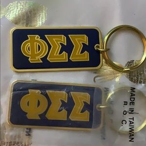 New Greek keychains. 2 available Omicron Epsilon E